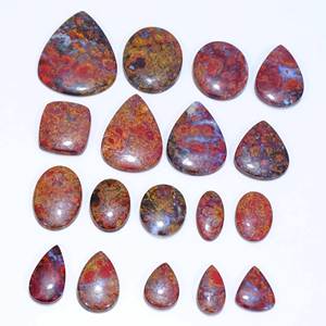 Agate hongroise naturelle Cabochon lisse pierre précieuse en vrac pour la fabrication de bijoux Quartz matériel importé Inde exportateur fabricant - Product Image 5