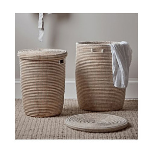 The Artisanal Harmony Handwoven Jute & Cotton Baskets A Timeless Weaving Tradition for Home and Hotels Woven Technics - Product Image 3
