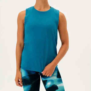 Factory Wholesale Basic Sleeveless Gym Sportswear Comfortable Fitness <b>Workout</b> <b>Tank</b> <b>Top</b> Crew Neck Custom Logo Jersey Formal - Product Image 6