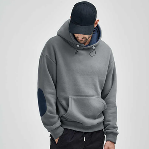 Top marque Essentials hommes sweats à capuche pull flocage foncé avoine Stretch surdimensionné sweats à capuche chemises coton mélangé hommes pantalon à capuche - Product Image 1