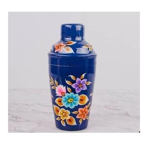 Nouvelle vente chaude rose peint à la main Cocktail Shaker haute vente qualité supérieure moderne Cocktail peint à la main Shakers Restaurant - Product Image 6