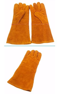 Gants de soudage MIG résistant à la chaleur en cuir vêtements de protection Gants de soudage MIG robustes avec gants de soudage résistants aux flammes - Product Image 5