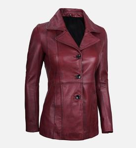 Chaquetas clásicas de cuero PU para mujer, soporte OEM/ODM, directo de fábrica, envío rápido, prendas de vestir exteriores de moda con estilo, MOQ bajo. - Product Image 3