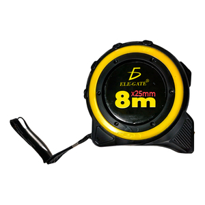 Misuratore a nastro magnetico bifacciale da 8M con lama in acciaio inossidabile e gancio True Zero, sistema di misurazione metrico e imperiale - Product Image 3