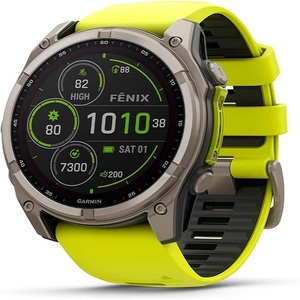 Reloj Inteligente GPS Multideporte Garmin fenix 8 de 51 mm, Solar, con Cristal de Zafiro - Product Image 1
