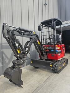 Miniexcavadora RH22 con Brazo Giratorio y Rieles de Extensión - Product Image 1