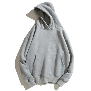 Sweat à capuche unisexe pour homme, 100% coton, de haute qualité, avec logo personnalisé, hiver, solide, à séchage rapide, respirant, avec poche - Product Image 5