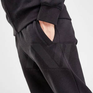 Ensemble de survêtement d'hiver pour hommes XXL de haute qualité, personnalisé, respirant, en tissu 100 % coton, léger, longueur intégrale, vente en gros, OEM - Product Image 2