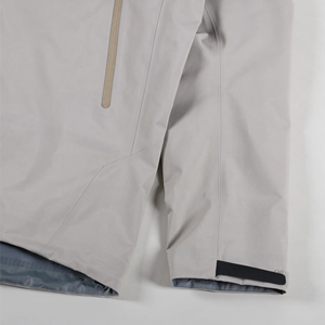 Chaqueta Impermeable con Capucha y Logotipo Personalizado, Chaqueta Cortavientos de Lona para Hombre, GORE-TEX, Color Naranja Tukon - Product Image 4