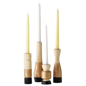 Elegante Portavelas de Madera Estampado, Pieza Decorativa Moderna para Decoración del Hogar, Iluminación Festiva y Regalos, Hecho a Mano en India - Product Image 5