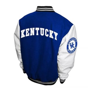 Eco-Friendly <b>Wool</b> Varsity Jacket Soft Warm Baseball Jacket with Custom Logo for Teams & Schools - Product Image 5