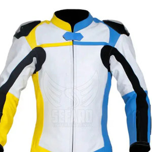 Trajes de Motocicleta Hechos a Medida de Estilo Único, Trajes de Motocicleta de Color Sólido en Existencia - Product Image 3