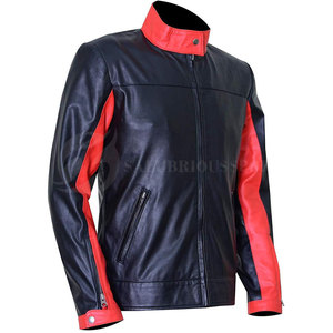 Best Selling Products <b>Long</b> Sleeves <b>Leather</b> <b>Jackets</b> For Custom Color New Style Men <b>Leather</b> <b>Jackets</b> For Sale - Product Image 2