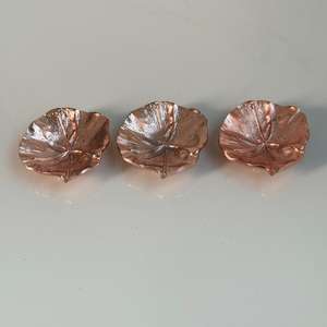 Cuenco en forma de hoja de aluminio hecho a mano de lujo para frutas secas Uso en bodas Uso en el precio más bajo en la India - Product Image 4