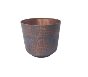 Maceta de hierro en forma redonda para el hogar, balcón y jardín, maceta para jardín, Patio, interior, exterior, producto a granel hecho a mano - Product Image 3