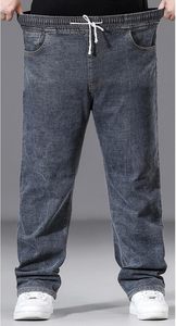 Plus Size Baggy <b>Jeans</b> for <b>Men</b> Elastic Waist Pull On Denim Pants <b>Drawstring</b> Straight Loose <b>Jean</b> Sweatpants <b>mens</b> <b>jean</b> - Product Image 3