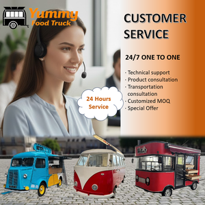 Manufacture Ice Cream Vintage Van Snack Catering <strong>Food</strong> Trailer Electric Mobile Retro <strong>Food</strong> Truck For Sale - Product Image 6