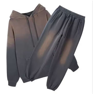 ชุดวอร์มวิ่งออกกำลังกายผู้ชาย ขายดี คุณภาพสูง แบบย้อมสีเอซิด น้ำหนักเบา - Product Image 6