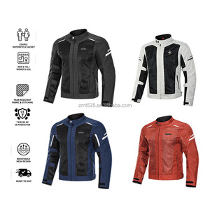 Giacca <span class=keywords><strong>da</strong></span> <span class=keywords><strong>Moto</strong></span> Estiva Traspirante in Rete per Uomo, Modello 3027n, Abbigliamento Sportivo <span class=keywords><strong>da</strong></span> Motocross - Product Image 5