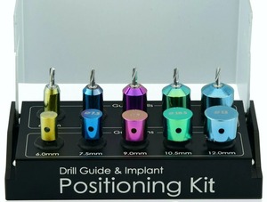 High Quality Brand New Dental <b>Drill</b> <b>Guide</b> and Implant Positioning Kit Titanium Guided Surgery Set Pins Stainless Steel - Product Image 2