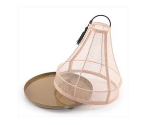 Vente en gros grand plateau de service rond en métal et jute idéal pour le restaurant cuisine plateau alimentaire de l'Inde fabricant - Product Image 6