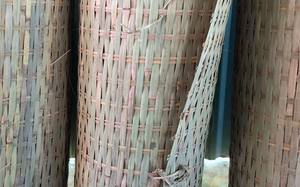 เสื่อไม้ไผ่ Sukkot ทนทานงานหัตถกรรมทำจากไม้ไผ่ - Product Image 3