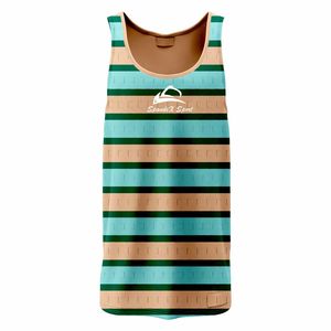 Custom Designed <b>Mens</b> Tank Top for Gym Fitness High Quality Breathable Knitted <b>Singlet</b> Casual Bodybuilding Wear - Product Image 1