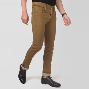 Último diseño Hombres Streetwear Jeans Pantalones Transpirable Sostenible Tallas grandes Alta calidad Hombres Jeans Pantalones OEM Servicio - Product Image 3