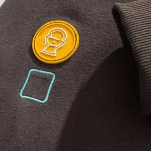 Sudaderas con Capucha Bordadas en Chenilla para Hombre, Tendencia de Invierno, Hechas a Medida, Ligeras, Transpirables, Ecológicas, 100% Algodón, Manga Larga - Product Image 3