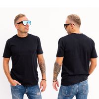 Vente en gros, t-shirt 100% coton pour hommes de grande qualité, t-shirts en vrac, fournisseur en Inde