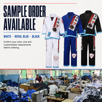 Échantillon de Kimono de Jiu-Jitsu Brésilien Personnalisé (BJJ Gi) – Tissage Perlé – OEM/ODM – Développement de Marque Privée – Commande d'Échantillon