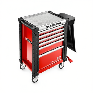 Soporte Lateral para Bolsas de Basura Facom con Tapa y Pedal, Gabinetes para Herramientas - Product Image 2