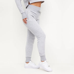 Gran oferta, chándal de lana sólida ecológica de corte Regular para mujer con logotipo personalizado, conjunto de ropa para correr de 2 piezas de talla grande para invierno - Product Image 4