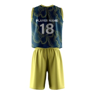 Tenue de volley-ball personnalisée pour adultes, de haute qualité, imprimée, 100 % polyester, séchage rapide, respirante, OEM - Product Image 4