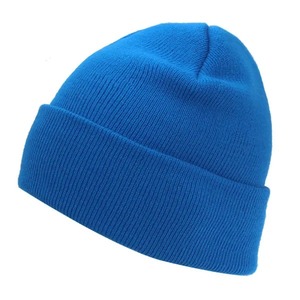 Wholesale Custom Knitted Beanie <b>Caps</b> Wool Blend Material with Personalised Logo Printing for <b>Men</b> and Women's Outdoor Wear - Product Image 1
