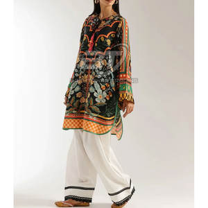 Salwar Kameez pakistanais en tissu de haute qualité, exclusif pour femmes, Salwar Kameez pakistanais personnalisé - Product Image 2