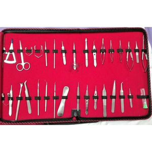 QNQ professionnel ophtalmique cataracte oeil Micro chirurgie ensemble manuel Source gros porte-aiguille et Instruments - Product Image 1