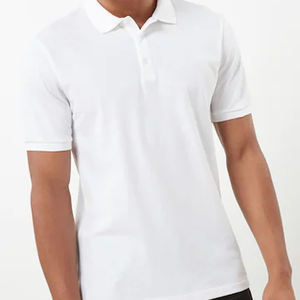T-shirt polo en tissu de coton doux pour hommes, vêtements d'été de haute qualité, T-shirt polo pour hommes fabriqué par RAM Industry - Product Image 2