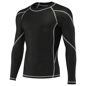 Camisetas de Compresión Personalizadas para Gimnasio, Manga Larga, Rashguard de Bjj Personalizado, Rashguard de MMA Sublimado Cómodo para Hombre en Diferentes Colores - Product Image 6