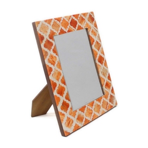 Handmade Rectangular <b>Wood</b> and <b>Resin</b> Inlay Photo Frame Animal Pattern Wall Decoration <b>for</b> Home Hotel Office <b>Table</b> - Product Image 4