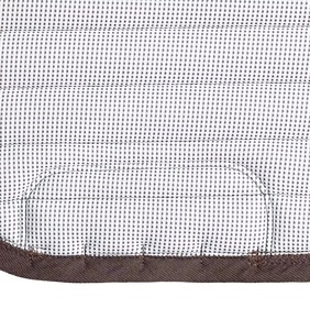Almohadillas de Silla de Montar de Primera Calidad al por Mayor, Forro de Lana Marrón, Almohadillas de Silla de Montar para Competición Ecuestre de Salto - Product Image 5