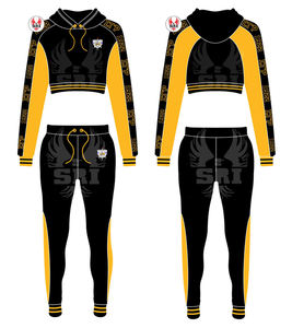 Survêtement Sigma Gamma Rho brodé pour femmes, coupe ajustée |   Costume sur mesure brodé pour femmes de la sororité SGR, style grec ajusté - Product Image 6