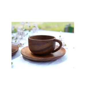 Tasse à thé en bois de haute qualité tapis de boisson maison sous-verres durables support thé tasse à café Pad Table vaisselle décorative - Product Image 2