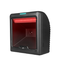 Scanner de codes à barres QR USB haute vitesse Lecteur OCR MRZ Scanner de bureau omnidirectionnel mains libres pour supermarché de détail POS