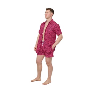 Men Casual Beach Shorts Quick Dry Polyester Swimwear Lightweight Summer Surf Shorts <b>Elastic</b> Waist OEM Private Label Manufacturer - Product Image 3