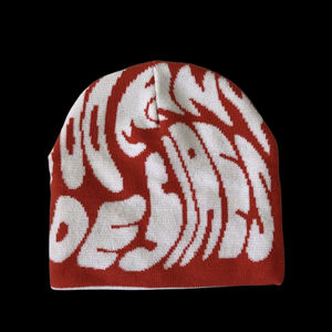 Nueva moda de punto Beanie Ciclismo al aire libre Cálido Carta Jacquard Gorros Sombreros Personalizado Hip-Hop Street Trend Gorros - Product Image 5
