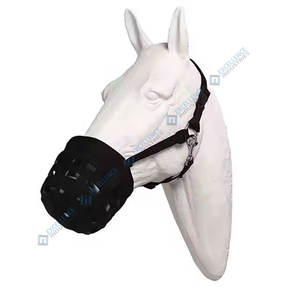 Museau de pâturage léger pour chevaux avec ajustement sécurisé et licou de rupture pour une utilisation quotidienne sur le terrain - Product Image 1