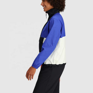 Fabricante de Chaquetas Cortavientos Personalizadas para Mujer, Conjuntos de Chaquetas al por Mayor, Chaqueta Cortavientos Impermeable Reflectante, Chándal para Mujer OEM - Product Image 3