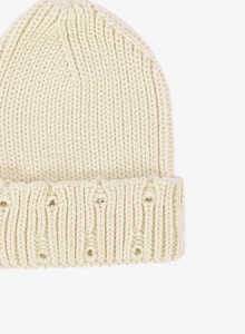 Bonnet en tricot crème chaud d'hiver au design personnalisé pour hommes Meilleure qualité Vente en gros Prix bon marché Tissu doux et chaud Vêtement d'hiver confortable - Product Image 2