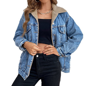 Veste en jean respirante 2026 pour femme – Tendance mode et sport, couleur unie - Product Image 5